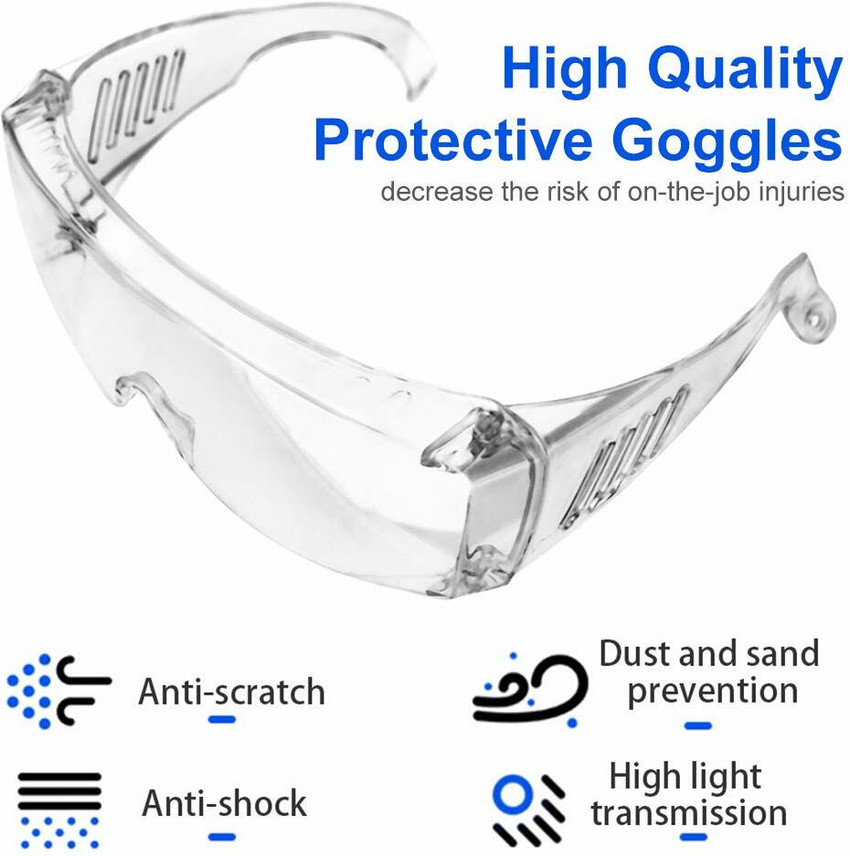 ARC Safety Glasses Chemistry Lab Eye Protection Eyewear Against
