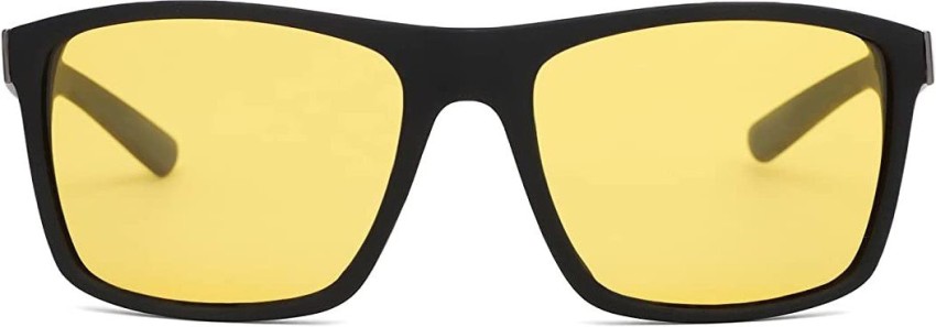EYESafety HD Yellow Lens Night Driving Sunglasses for Men & Women – Glasses  India Online