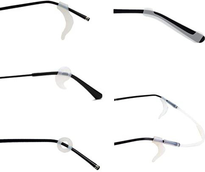 Lifaiho Eyeglass Arm Covers Silicone Glasses Retainers Ear Grips