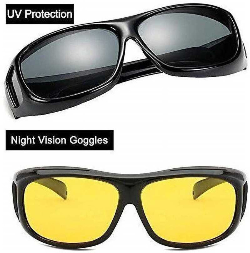 Royalmint 74 New Impressive Unisex Wear Over Prescription Glasses Polarized Sunglasses Sunglasses and Night Vision Glasses. Motorcycle Goggles Amazing Day Night Hd Vision Goggles Anti Glare Polarized ...