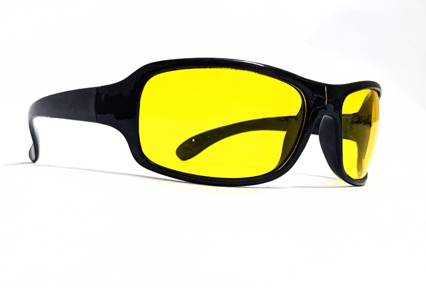 ISHICO Yellow Lens Nigh drive Safety Goggles with White AR Case Safety Goggles Protective Glasses Safety Glasses Laboratory Power Tool Blowtorch Welding Wood working Safety Goggle Price in India Buy I...