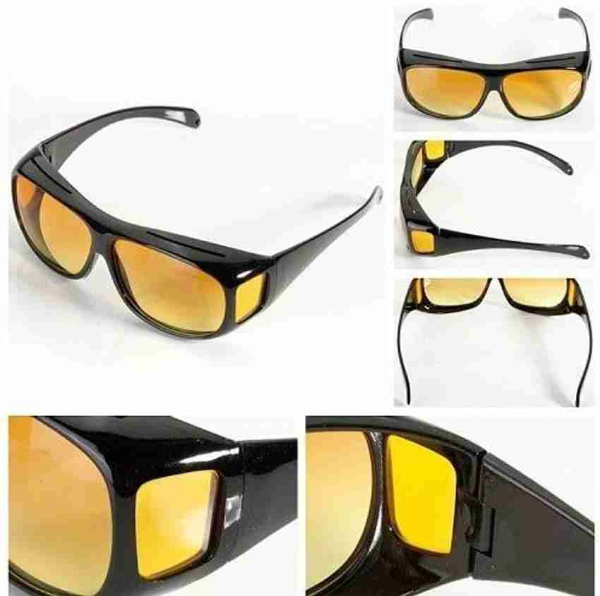 Wishbone HD Vision Day and Night Unisex HD Vision Goggles Anti Glare Polarized Sunglasses Men Women Driving Glasses Sun Glasses UV Protection All Bikes Car Blowtorch Safety Goggle Price in India Buy