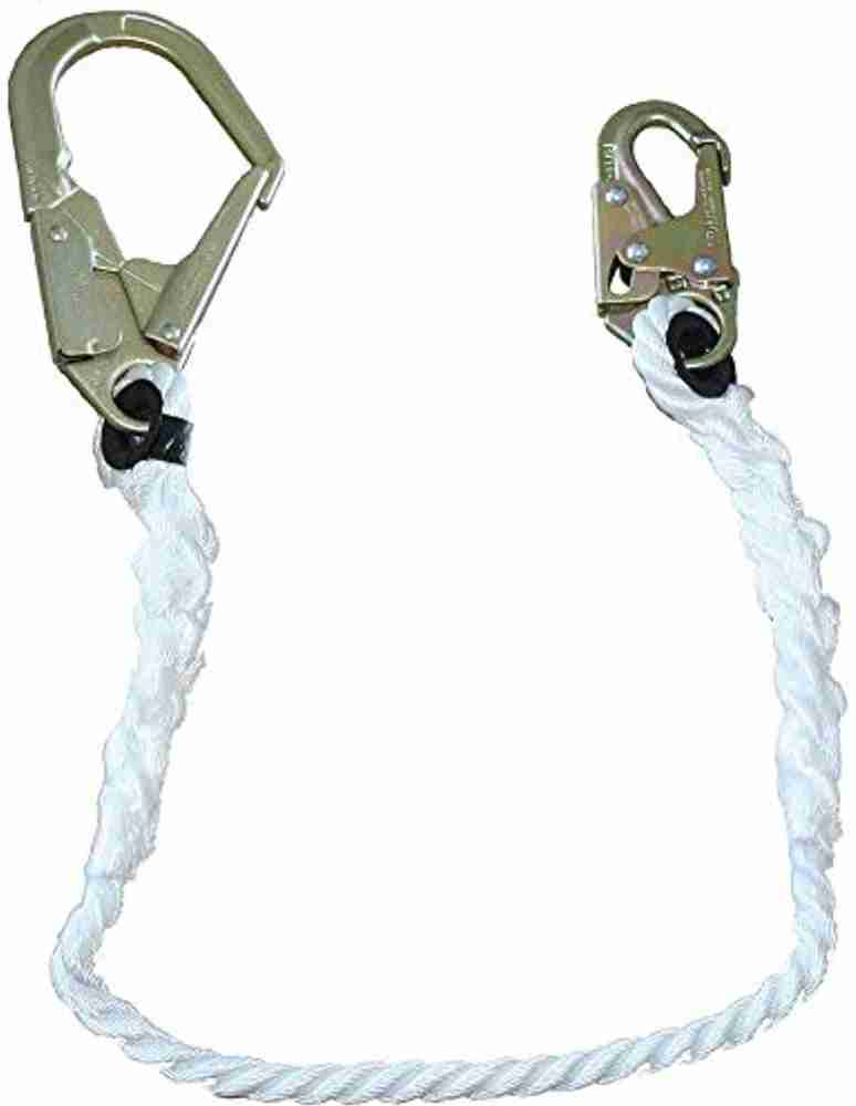 Peakworks Fall Protection Restraint Lanyard With Rope Snap And Form Hooks 3  Ft. Length Safety Harness - Buy Peakworks Fall Protection Restraint Lanyard  With Rope Snap And Form Hooks 3 Ft. Length