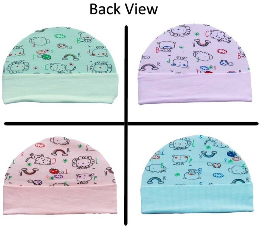 ERcial Store New Born Baby caps for 0 6 Months Cotton Baby Cap Set for Baby boy Girls Pack of 4 Safety Cap Price in India Buy ERcial Store New Born Baby