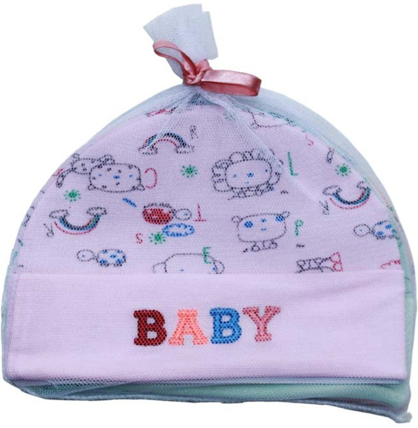 ERcial Store New Born Baby caps for 0 6 Months Cotton Baby Cap Set for Baby boy Girls Pack of 4 Safety Cap Price in India Buy ERcial Store New Born Baby