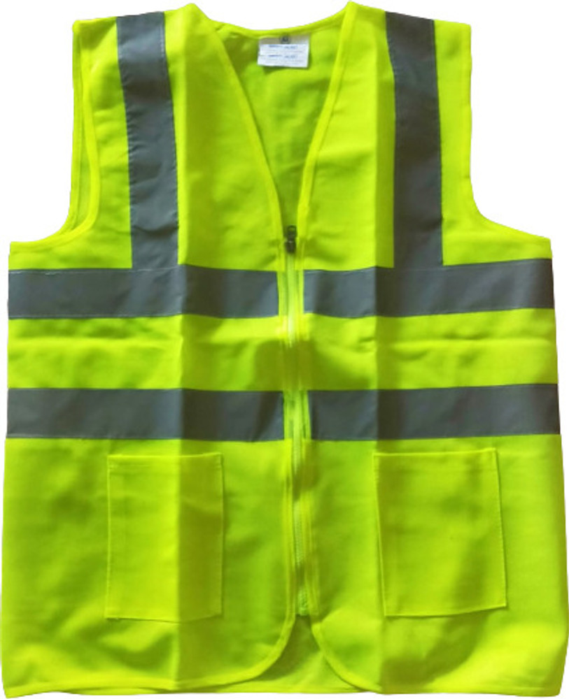 Safety jacket green price sale