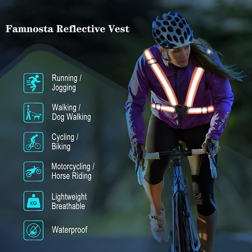 Cycling reflective vest best sale