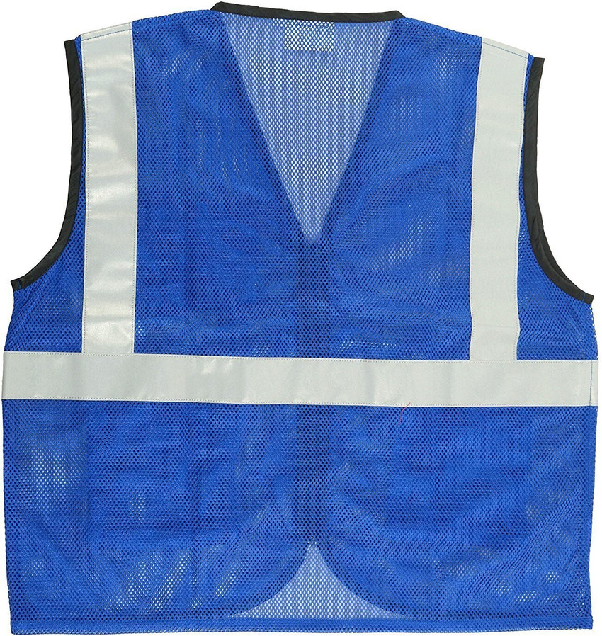 Blue high visibility jacket hot sale