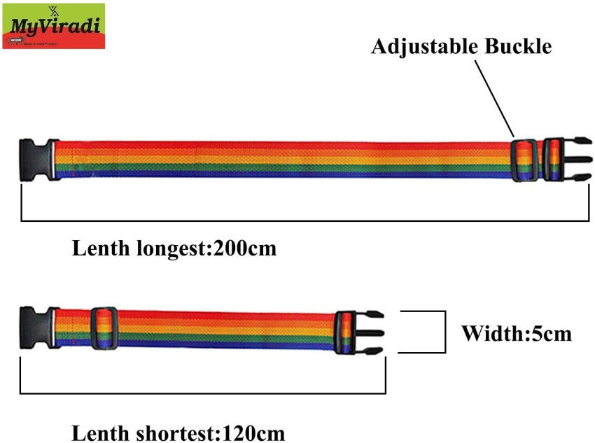 Adjustable Luggage Carry Strap Belt - For Transport Rope Band Belt