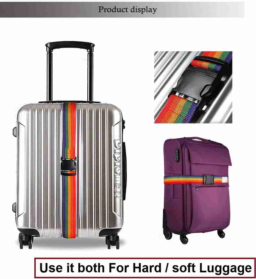 Travel luggage belt top