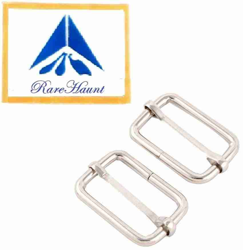 Rectangular Adjuster Buckle Metal Slide Buckle Adjuster Slide Buckle Strap  Buckle Strap Slider Strap Adjuster for Leather 6pcs 