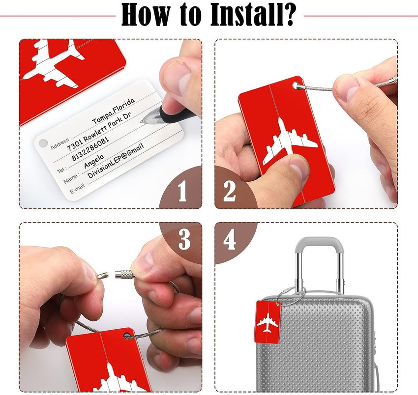 Metal travel bag store