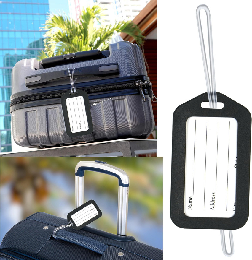 STORITE Luggage Tags Bag Tag Travel ID Labels Tag for Baggage