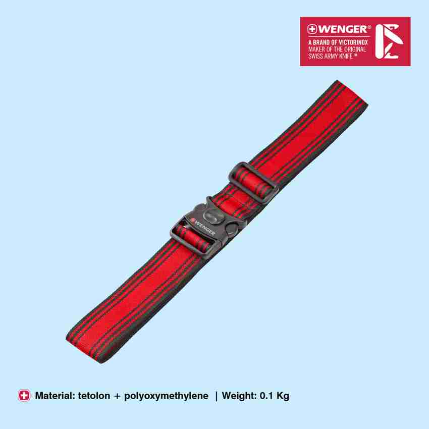 Wenger Travel Accessories Luggage Strap Red Price in India