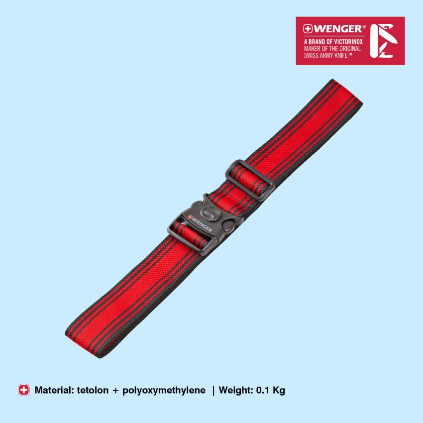 Wenger by . Travel Accessories Luggage Strap Red - Price in India