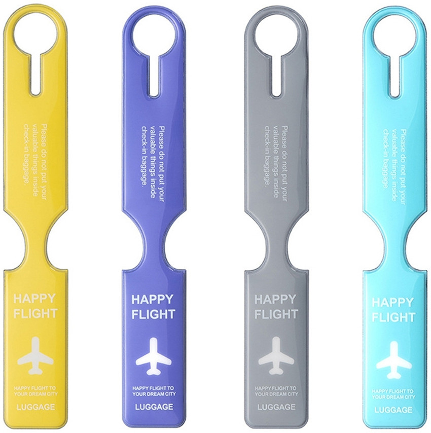 PALAY Luggage Labels Suitcase Travel Tags Suitcase Identifier with Name Luggage Tag Multicolor Price in India Flipkart