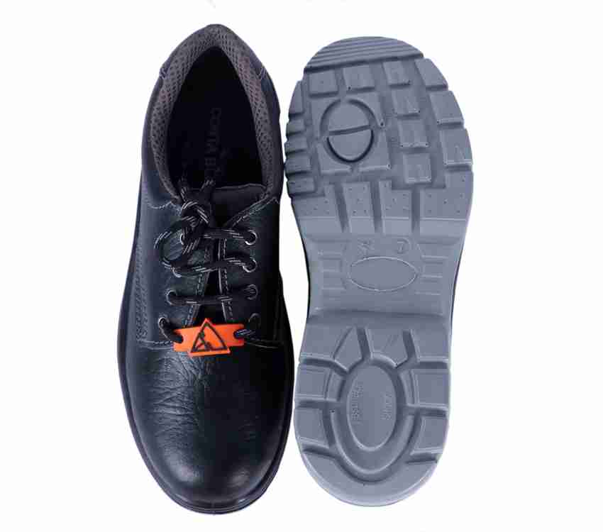 Contablue Steel Toe Grain Leather Safety Shoe Price in India Buy Contablue Steel Toe Grain Leather Safety Shoe online at Flipkart