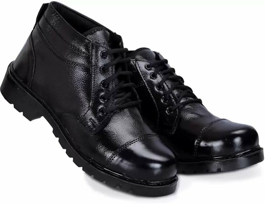 SENTIC DMS NCC Soft Toe Leather Safety Shoe Price in India Buy SENTIC DMS NCC Soft Toe Leather Safety Shoe online at Flipkart