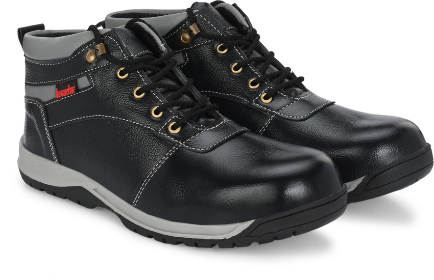 Kavacha Steel Toe Leather Safety Shoe Price in India Buy Kavacha Steel Toe Leather Safety Shoe online at Flipkart
