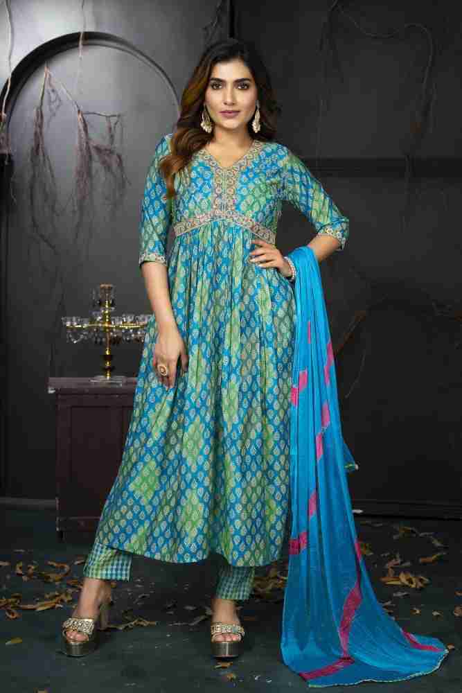 Cotton frock suit hot sale on flipkart