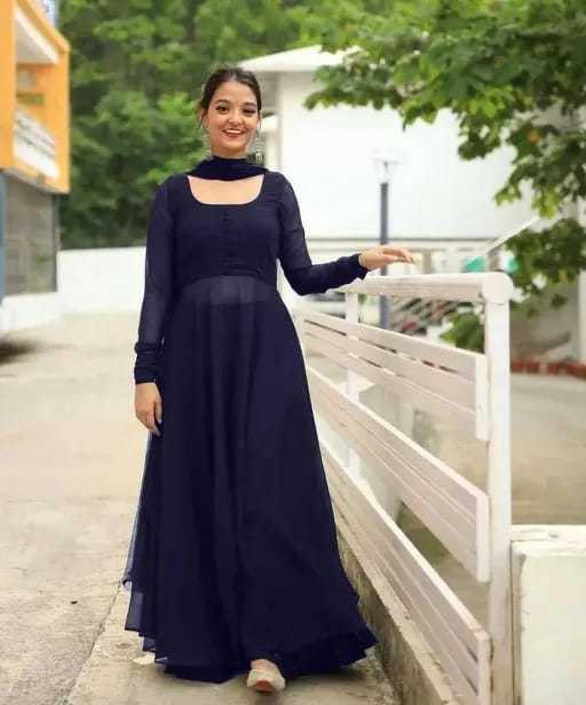 Flipkart long best sale frock churidar