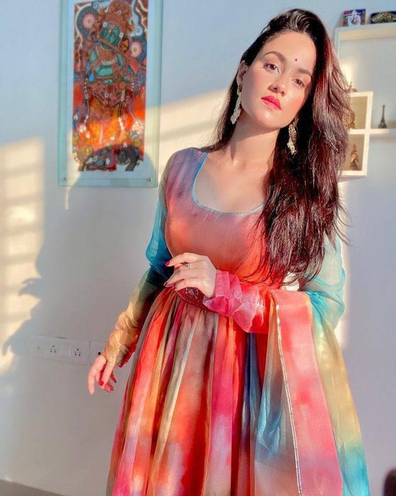 Anarkali salwar top suit in flipkart