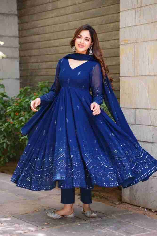 Anarkali suits online shopping flipkart best sale