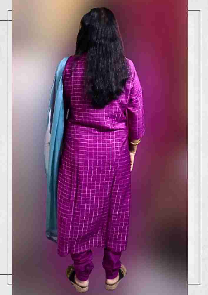 Checks churidar 2025