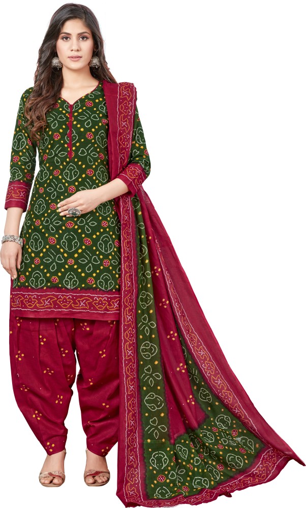 Rashmika Printed Kurta, Salwar & Dupatta Set - Buy Rashmika Printed Kurta,  Salwar & Dupatta Set Online at Best Prices in India