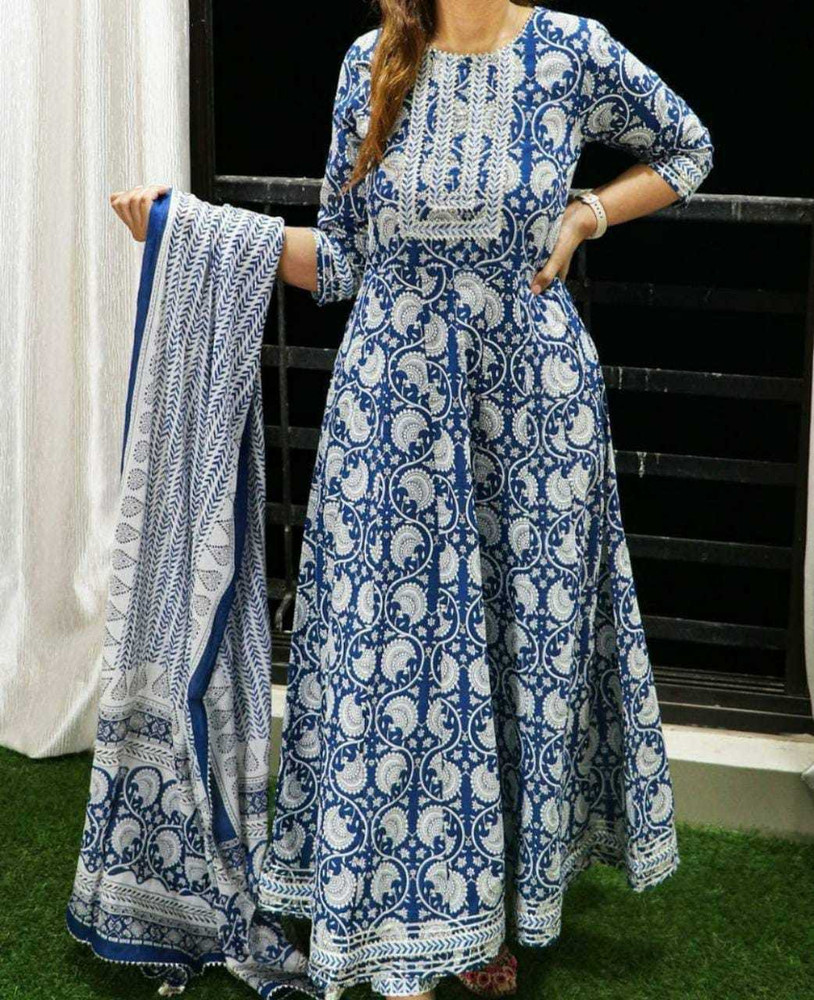 Flipkart cotton anarkali dresses on sale