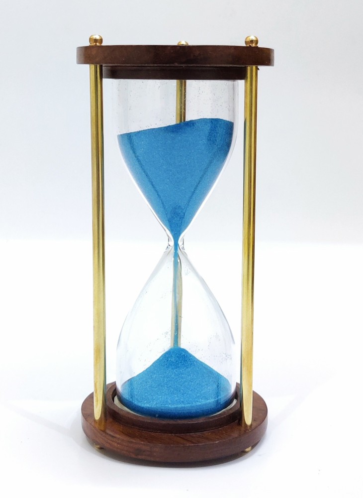 Sand glass shop clock