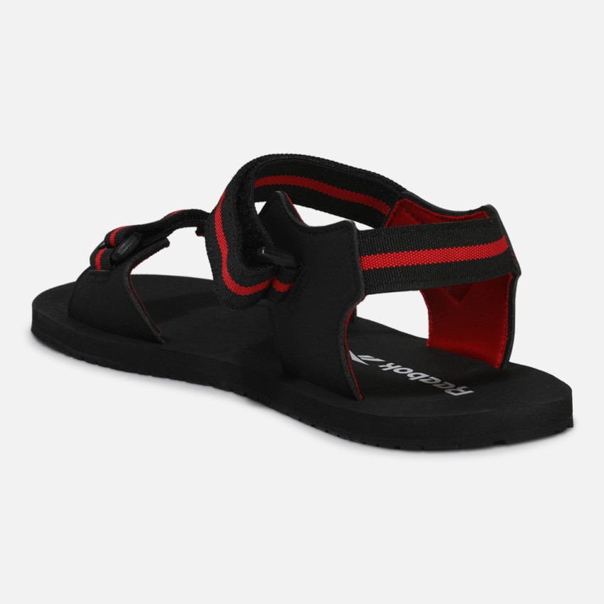 Reebok black best sale flip flops