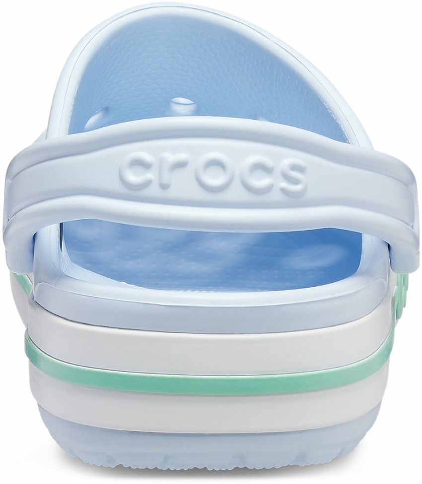 Mineral blue discount crocs with fur