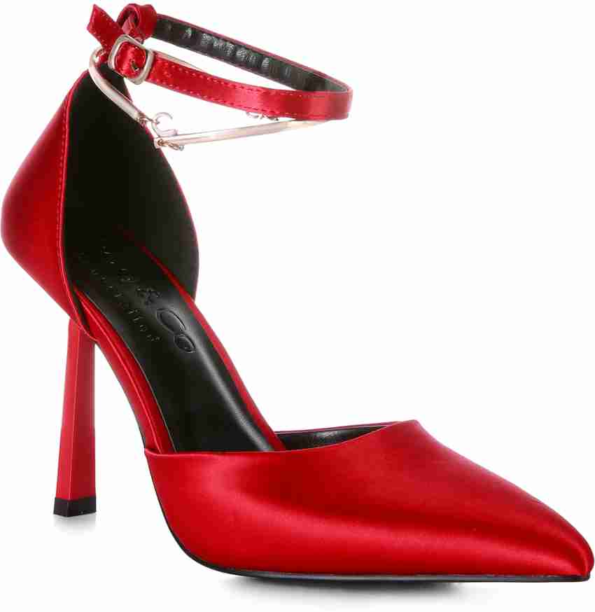 Rag Co Women Red Heels Buy Rag Co Women Red Heels Online at