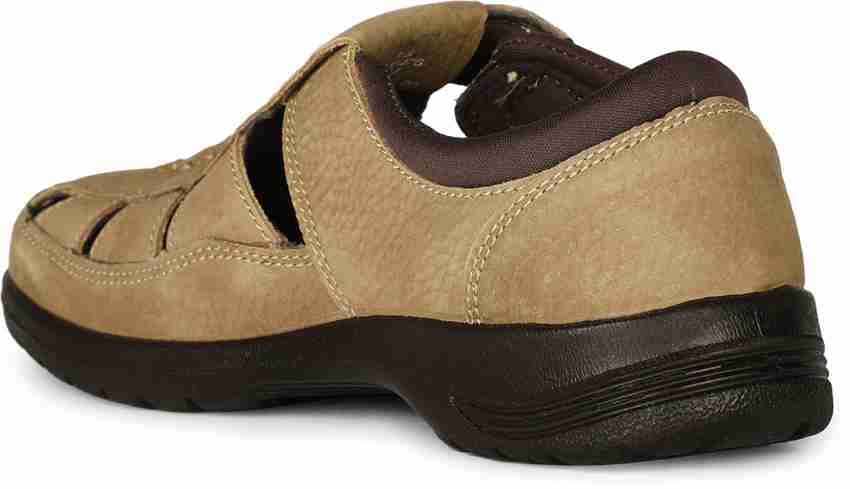 Bata khaki leather sales casual shoes