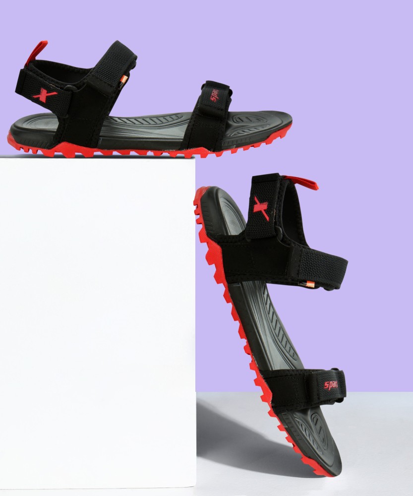 Sparx SS 468 Men Black Red Sandals Buy Sparx SS 468 Men Black