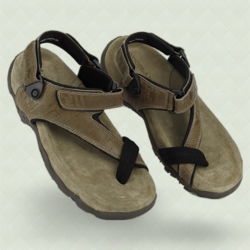 Woodland men best sale khaki sandals