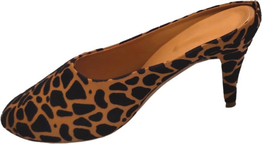 Cheetah print 2024 sandal heels