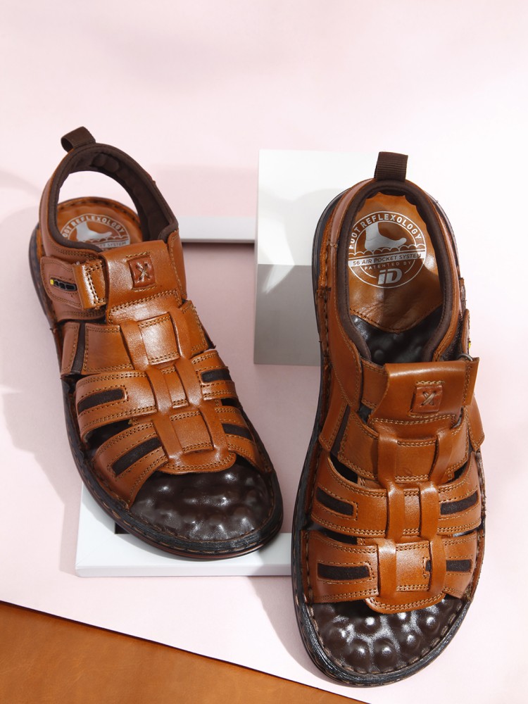 Buy ID Men Black Casual Slippers Online | SKU: 52-4048-11-40 – Mochi Shoes