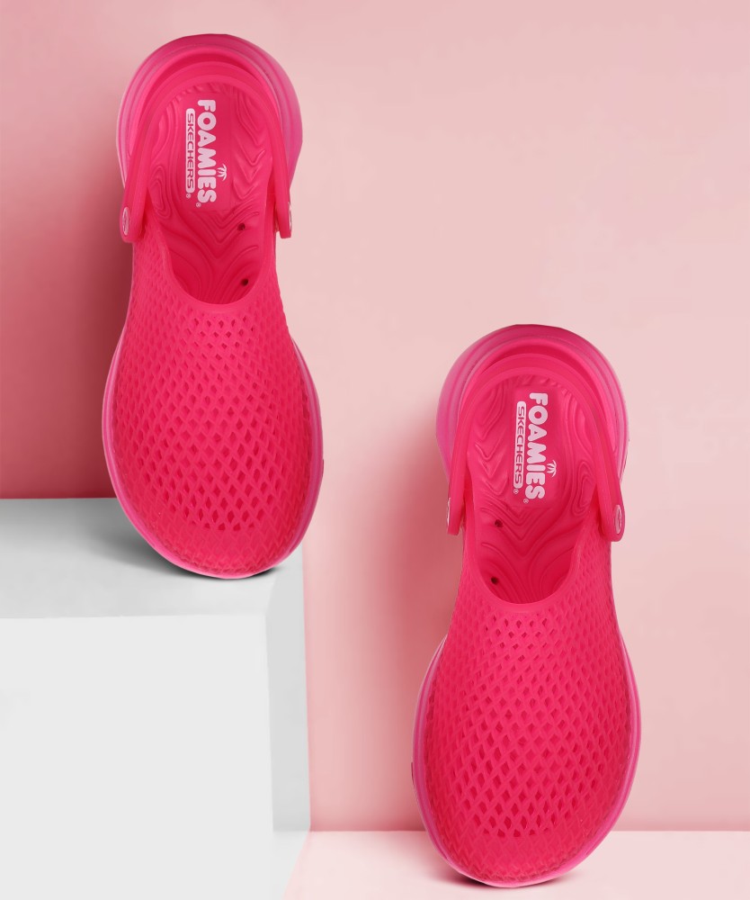 Skechers Women Pink Clogs Buy Skechers Women Pink Clogs Online