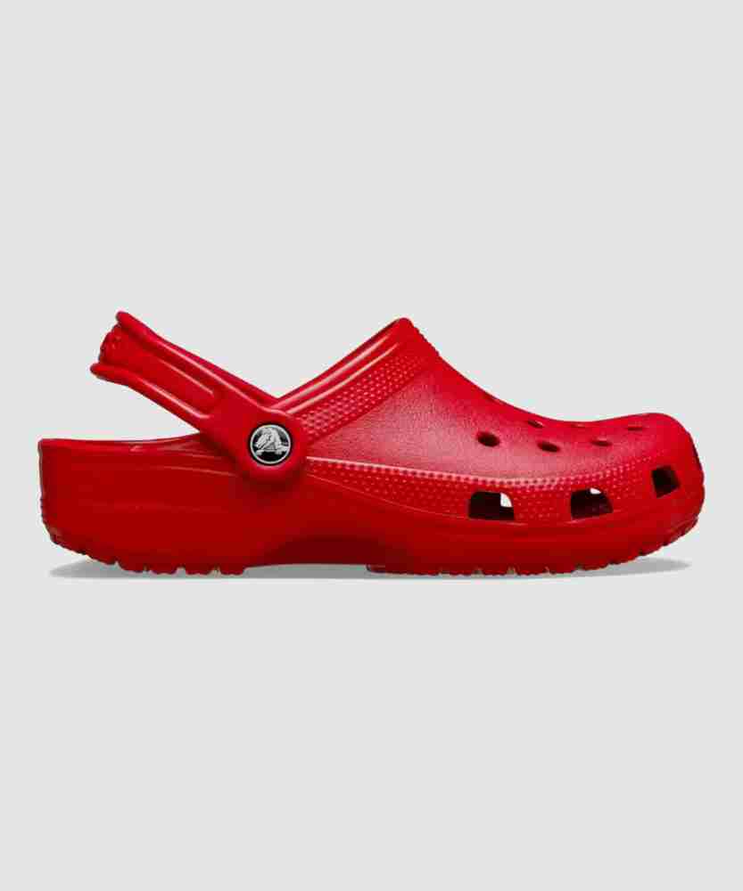 Red crocs for men online