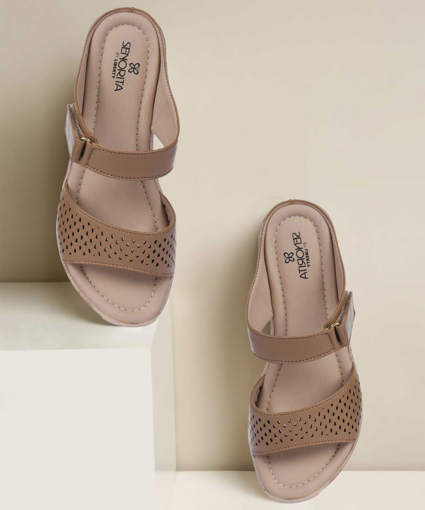 Liberty Tan Wedge Sandal (4) Liberty Tan Wedge Sandal (4)
