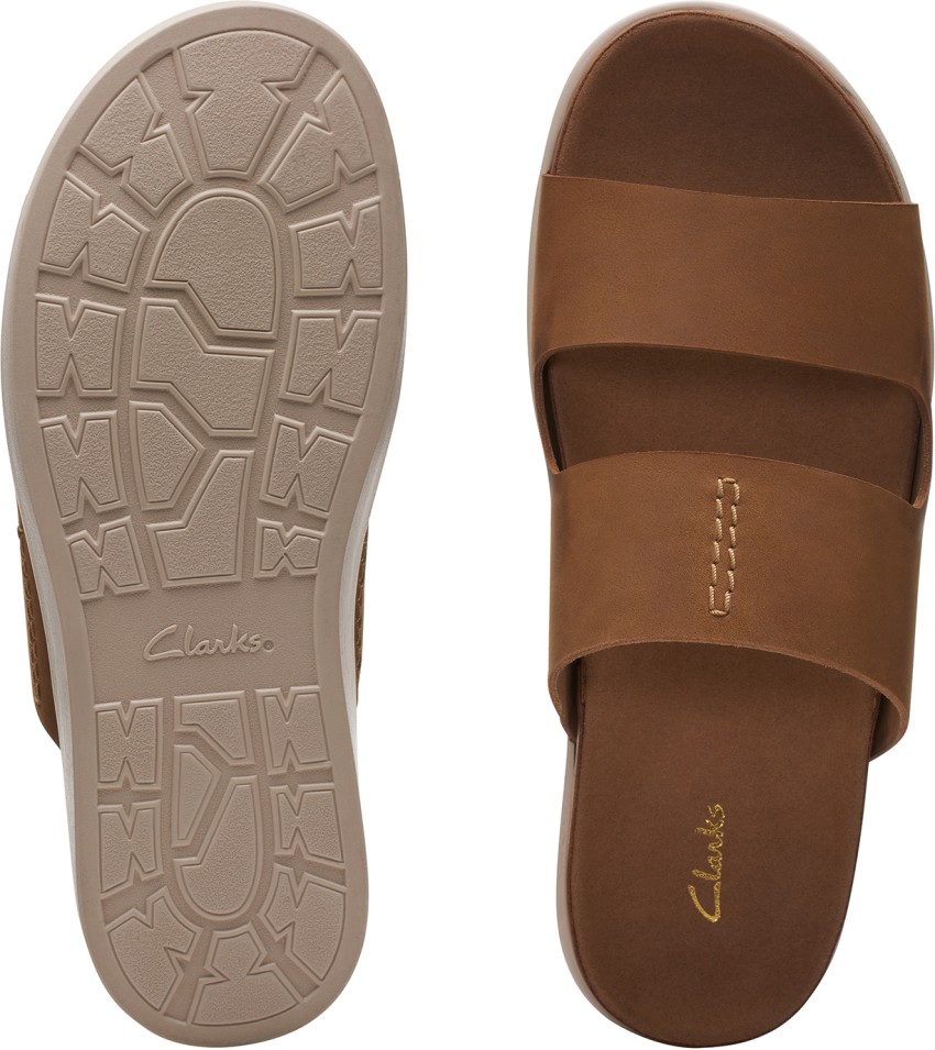 Clarks best sale tan sandals