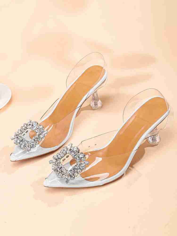 Transparent heels clearance flipkart