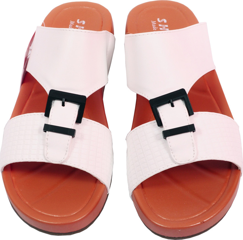 LEATHER CHAPPAL FOR MEN Men White Sandals Buy LEATHER CHAPPAL