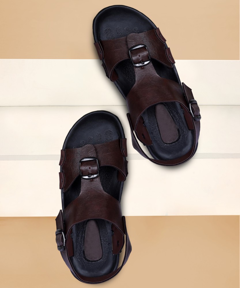 Flipkart store leather sandals