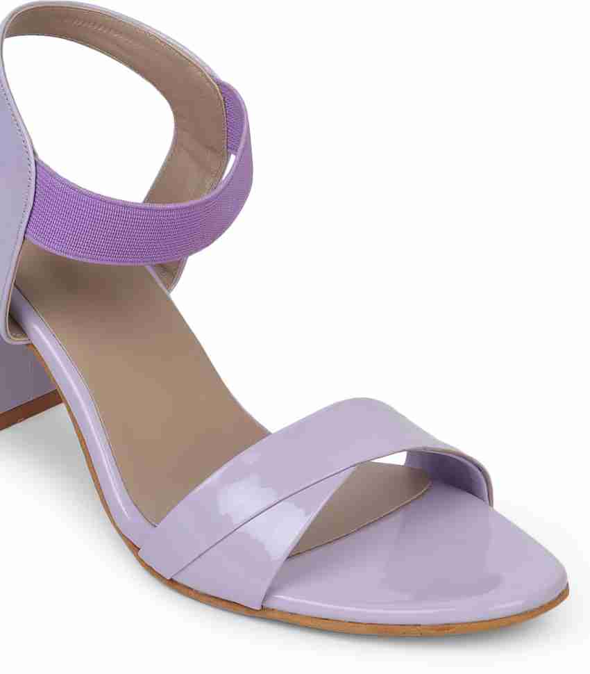 Ladies best sale purple sandals