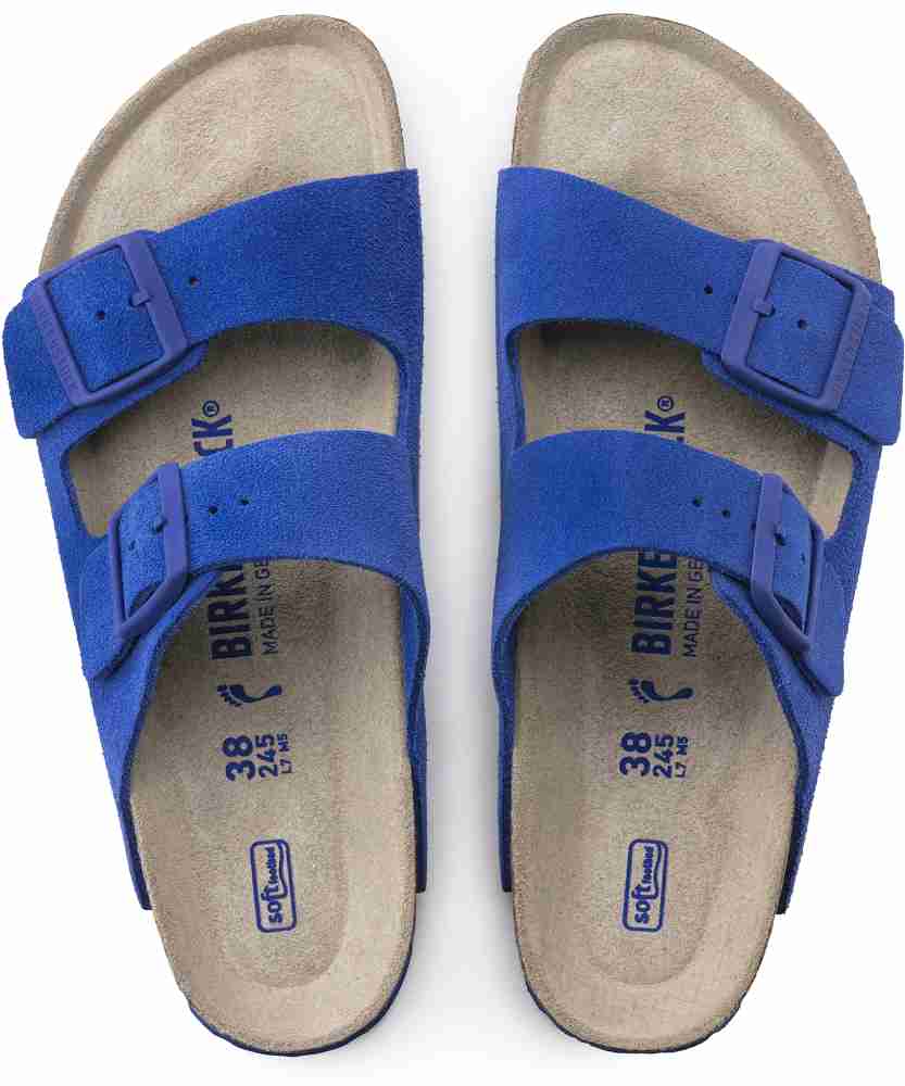 BIRKENSTOCK Arizona Soft Footbed Regular Width Men Blue Casual