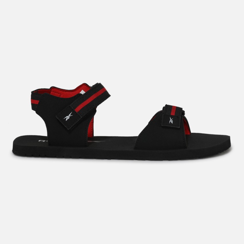 Reebok black store floater sandals