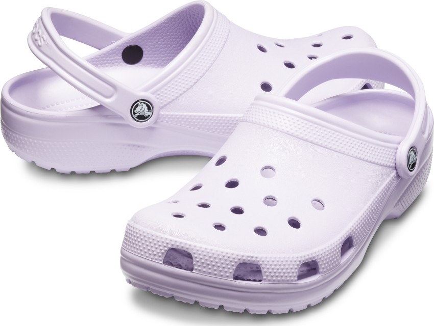 lilac crocs